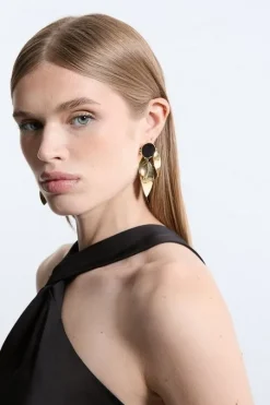 Abstract Drop Earrings