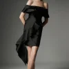 Archive Collection - Taffeta Ruffle Woven Mini Dress