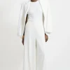 Compact Stretch Straight Leg Dress Pants