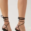 Crystal Ball Strappy Heel