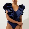 Drama Frill Swimsuit