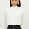 Drapey Jersey Crepe Bodysuit
