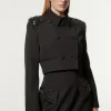 Embellished Tailored Double Breast Jacket