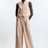 Essential Tailored Wide Leg Pants