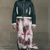 Faux Shearling & Faux Leather Contrast Crop Aviator Jacket