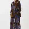 Feather Devore Woven Shirt And Trouser Set