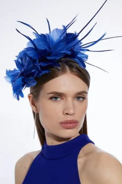 Flower Detail Headband Fascinator