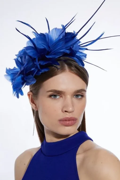 Flower Detail Headband Fascinator
