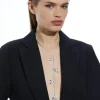 Flower Detail Longline Necklace