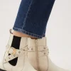 Gemstone Strappy Chelsea Boot