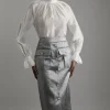 Jacquard Tailored Maxi Skirt