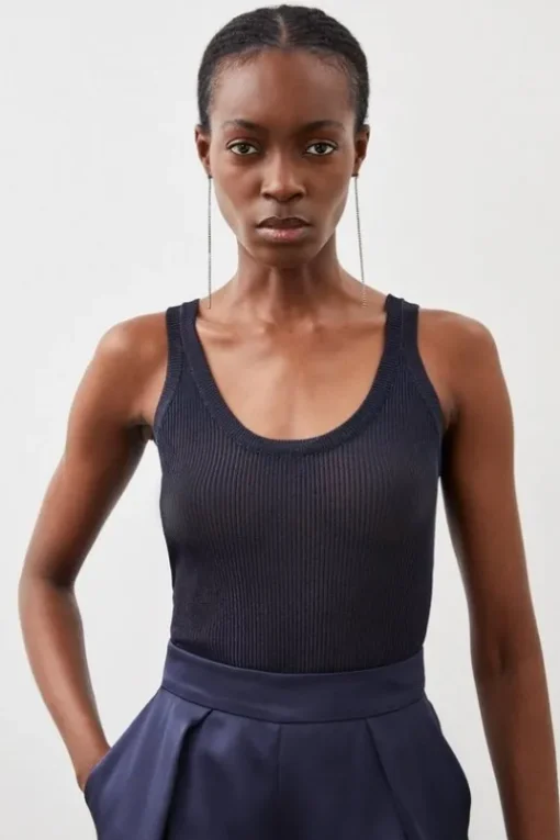 Jersey Ribbed Tank
