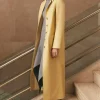 Leather Clean Trench Coat