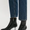 Leather Heeled Ankle Boot