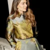 Lydia Millen Floral Jacquard Woven Jacket & Skirt Set