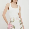 Lydia Millen Linen Embroidery Woven Short