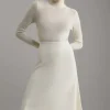 Lydia Millen Viscose Blend Milano Knit Full Midi Skirt
