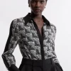 Mono Print Woven Shirt