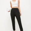 Petite Essential Techno Woven Crop Pants