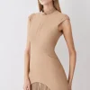 Petite Military Tailored Mini Dress