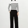 Petite Tailored Essential Straight Leg Pants