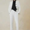 Petite The Founder Compact Stretch Slim Leg Pants