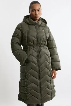 Plus Size Lightweight Knee Length Packable Coat
