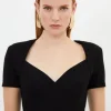 Ponte Short Sleeve Bodysuit