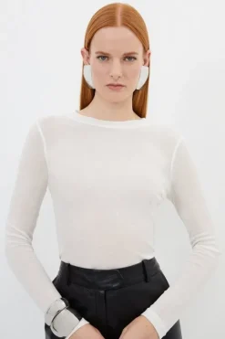Premium Jersey Wool Blend Top
