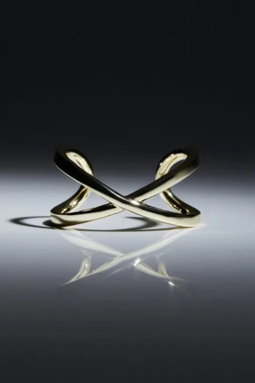 Premium Statement Criss-Cross Cuff