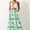 Printed Cotton Voile Beach Set