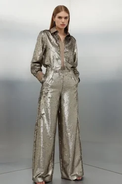 Sequin Woven Set
