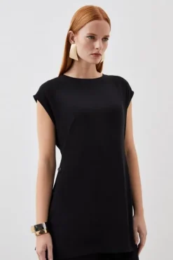 Soft Tailored Button Co-ord Set