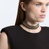 Statement Fabric Choker Necklace