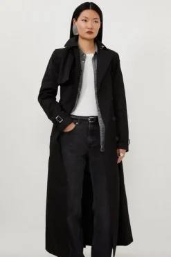 Tailored Classic Belted Trench Coat
