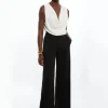 Tailored Ponte Suit Set