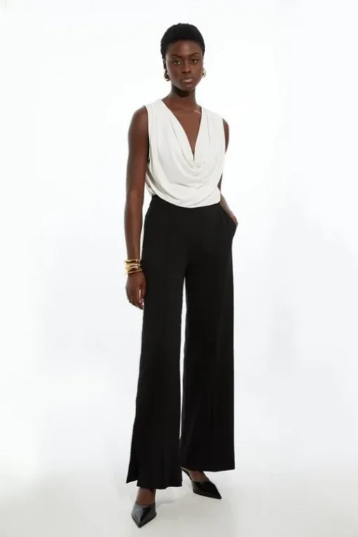 Tailored Ponte Suit Set