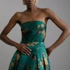 Tall Floral Print Woven Midi Skirt Co-ord