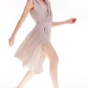 Tall OOTO Premium Viscose Jersey Draped Mini Dress
