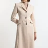 Tall Premium Italian Manteco Wool Full Skirted Tailored Midaxi Coat