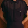 Woven Viscose Short Sleeved Shirt