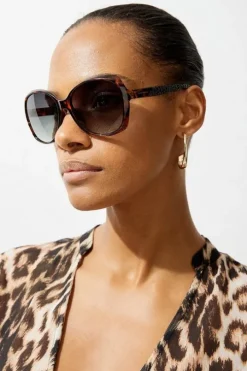 Croc Detail Sunglasses