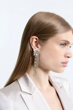 Diamante Drop Earrings