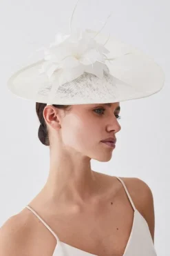 Feather & Quill Disc Fascinator