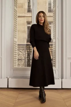 Floral Jacquard Viscose Blend Milano Co-Ord Set