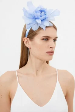 Flower Feather Headband