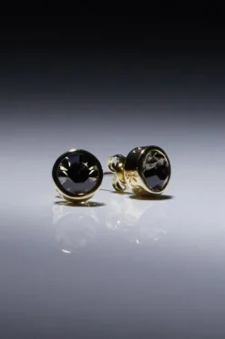 Hand Set European Crystal Solitaire Stud Earrings