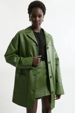 Leather Tailored Jacket