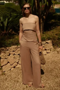 Linen trouser co-ord