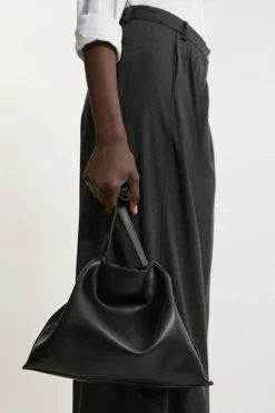 Premium Leather Scrunch Clutch